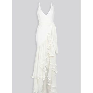 New! Patbo white mesh dress 6 intermix